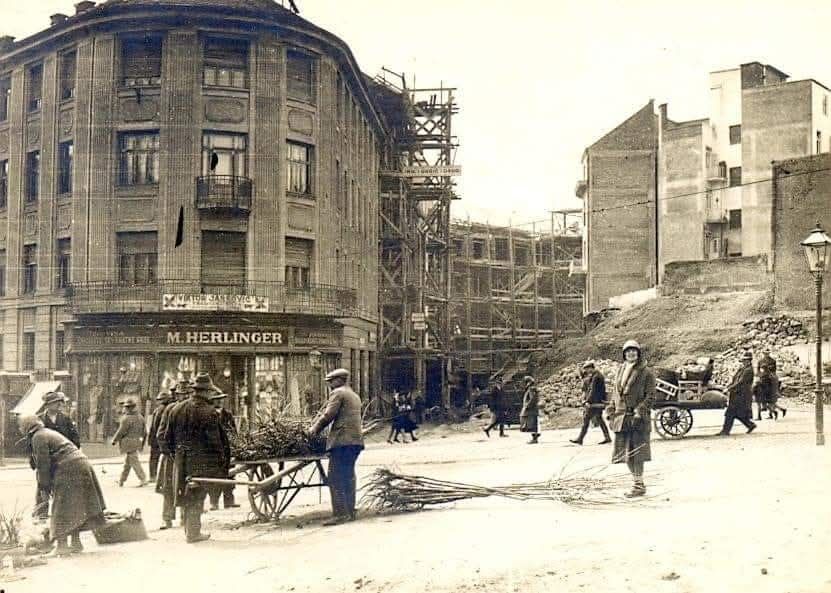 Bakačeva ulica - Pod zidom 1931. godine